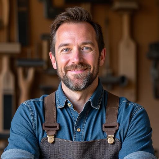 Master craftsman Thomas Blackwood