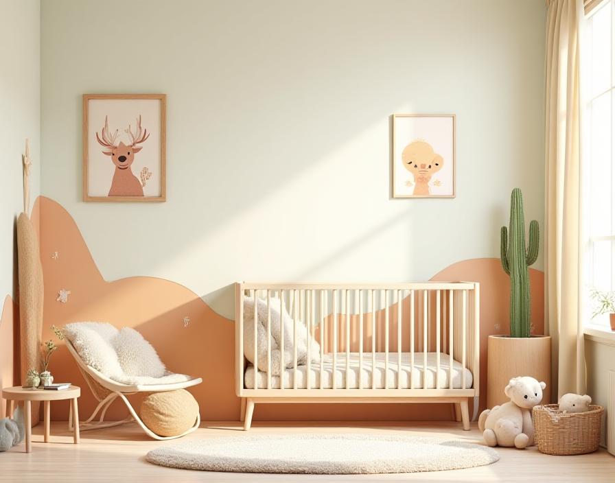 Kids furniture and nursery decor safe design